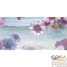 Декор Iris Nacar Flor 1  32,5х60 купить по лучшей цене в интернет магазине стильных обоев Сова ТД. Доставка по Москве, МО и всей России