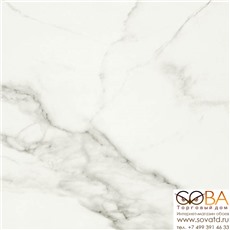 Керамогранит Carrara Premium  белый 01 60х60 купить по лучшей цене в интернет магазине стильных обоев Сова ТД. Доставка по Москве, МО и всей России