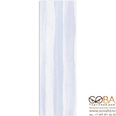 Плитка Meissen  Elegant Stripes Blue 25х75 купить по лучшей цене в интернет магазине стильных обоев Сова ТД. Доставка по Москве, МО и всей России