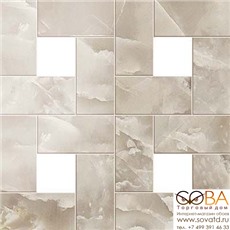 Мозаика Atlas Concorde  Супернова Оникс Персиан Жаде Лапп 45х45 купить по лучшей цене в интернет магазине стильных обоев Сова ТД. Доставка по Москве, МО и всей России