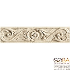 Бордюр Amaro krem listwa  6x25 купить по лучшей цене в интернет магазине стильных обоев Сова ТД. Доставка по Москве, МО и всей России