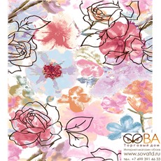 Панно Dec Mirage Panno ( из 2-х шт) 50х45 купить по лучшей цене в интернет магазине стильных обоев Сова ТД. Доставка по Москве, МО и всей России