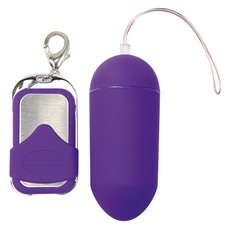 Вибромасажер VIBRATING EGG PLEASURE SHIVER LARGE PURPLE T4L-801010