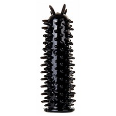 Насадка Spiky -Penis Extension Black SH-SHT112BLK