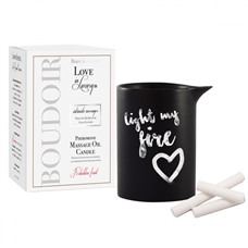 Массажная свеча с феромонами Love In Luxury Seduced Pheromone Soy Massage Candle Forbidden Fruit - 154 мл.