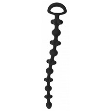 Анальная цепочка Flower Chain Black SH-SHT133BLK