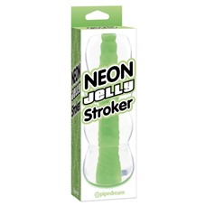 Мастурбатор Neon Jelly Stroker Green 311516PD