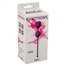 Вагинальные шарики Emotions Foxy Purple 4001-01Lola