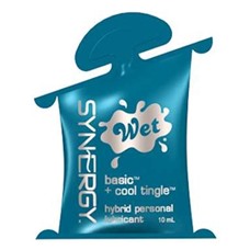 Охлаждающий лубрикант Wet Synergy Cool Tingle подушечка, 10 мл.