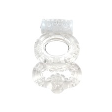 Эрекционное кольцо с вибрацией Climax® Gems™ Crystal Ring