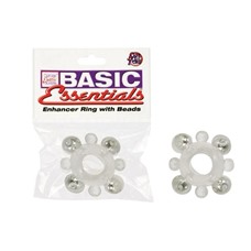 Кольцо на пенис Basic Esntls-Encr Ring W/Bead 1725-00CDSE