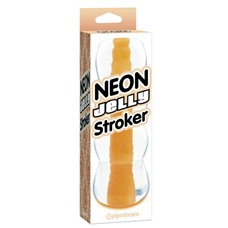 Мастурбатор Neon Jelly Stroker Orange 311543PD