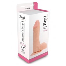 Фаллоимитатор DILDO REAL RAPTURE FLESH 8.5 INCH T4L-00700684