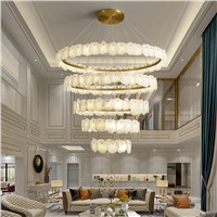 Люстра мраморная большая 5 ярусов