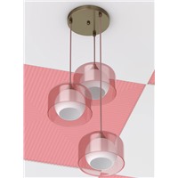Подвесной светильник Идея 028 розовый