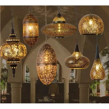 Подвесной светильник фонарь марокканский 46028A
