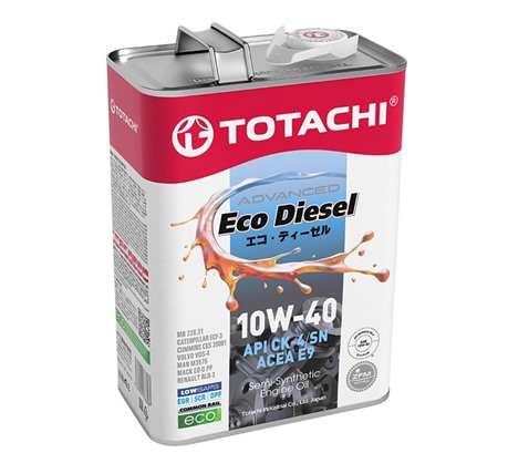 Моторное масло Totachi Eco Diesel CK-4/SN 10W-40 (1л.)