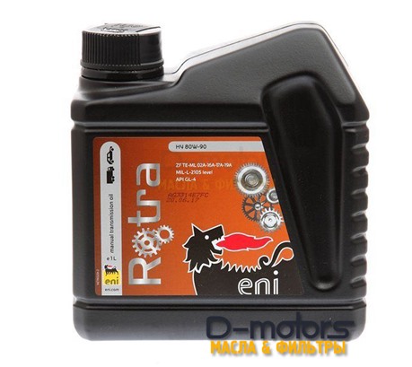 Трансмиссионное масло ENI Rotra HY 80W-90 (1л)