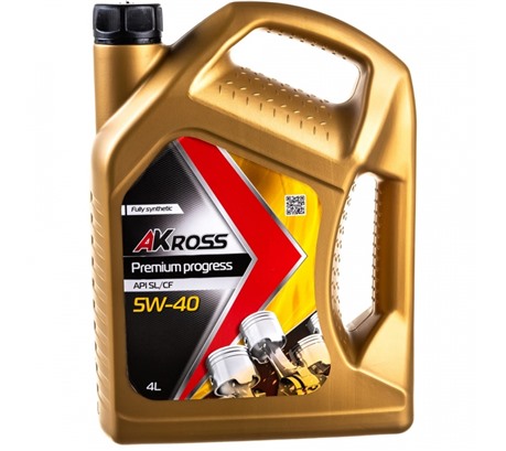 Моторное масло Akross Premium Progress 5W-40 (4л.)
