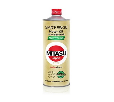 Моторное масло Mitasu Moly-Trimer SM/CF 5W-30 100% Synthetic (1л.)