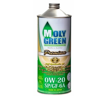 Моторное масло Moly Green Premium SP/GF-6A 0W-20 (1л.)