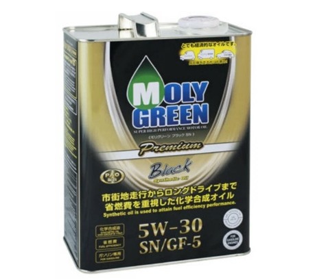 Моторное масло Moly Green Premium Black α SN/GF-5 5W-30 (4л.)