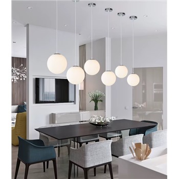 Подвесной стеклянный светильник 