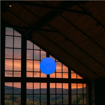 Подвесной светящийся шар «Хот» RGB 20-120см